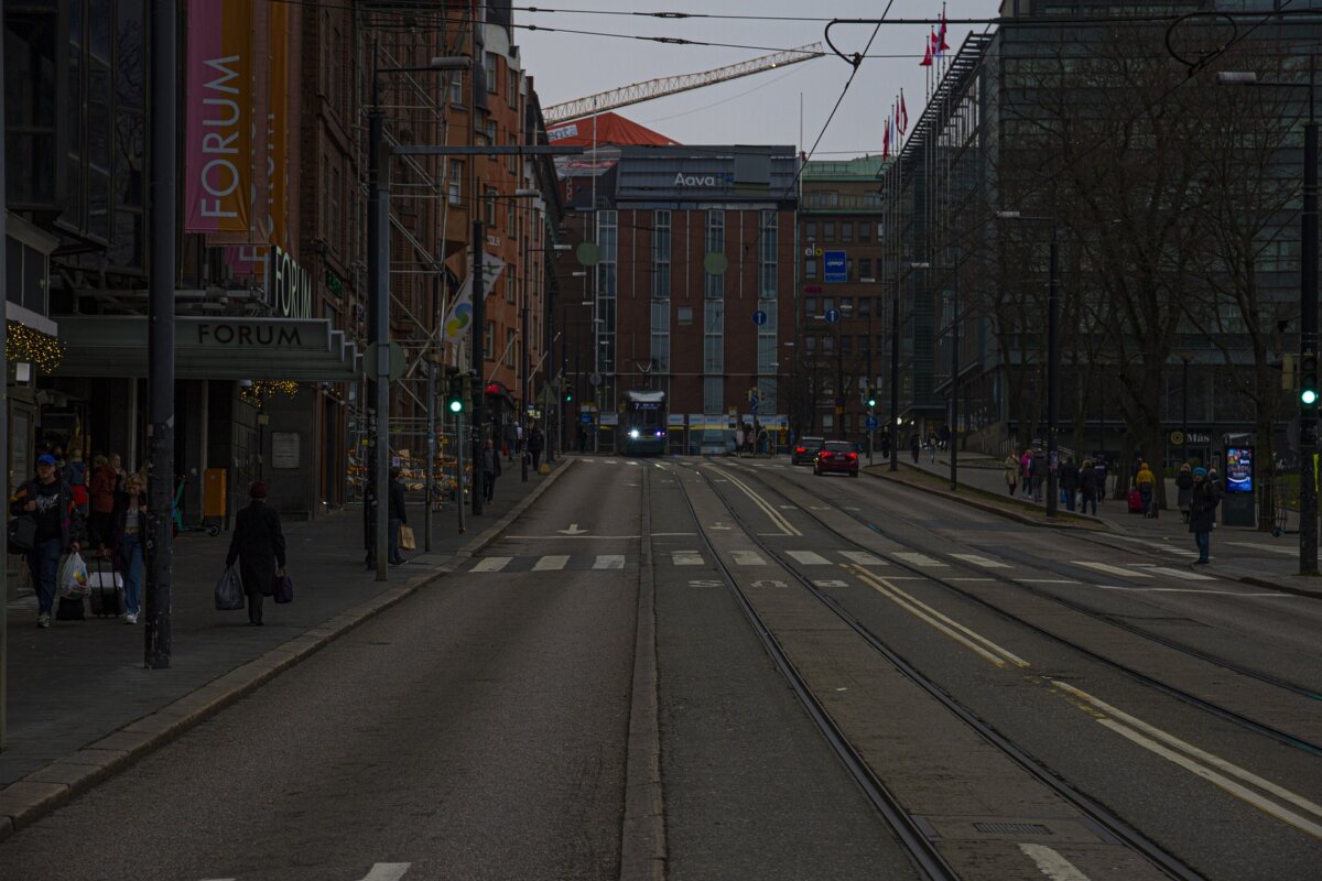 Helsingin keskustassa ajaminen omalla autolla