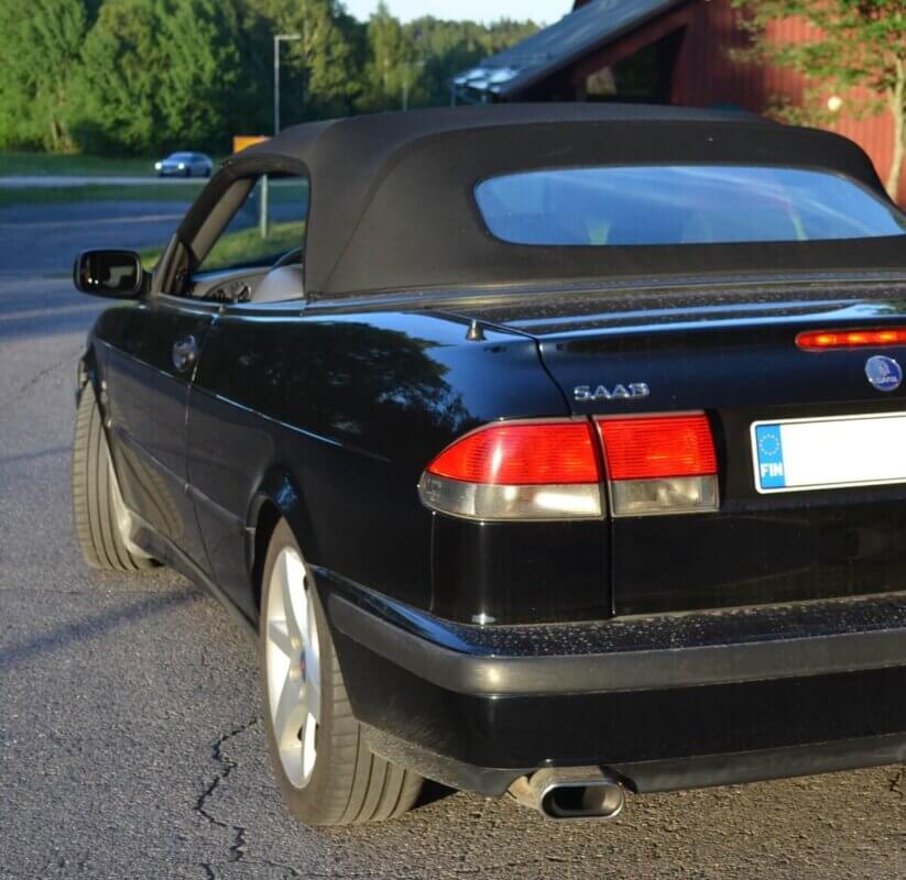 Koeajo Saab 9-3 2.0t Convertible kokemuksia